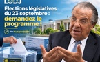 Élections législatives du 23 septembre : demandez le programme !