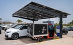 ​Mobilité verte : à Bouskoura, Stellantis teste une station solaire autonome pensée au Maroc