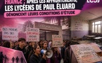 France : Après les affrontements, les lycéens de Paul Éluard dénoncent leurs conditions d’étude