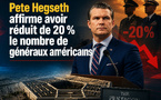 Pete Hegseth affirme avoir réduit de 20 % le nombre de généraux amériquains