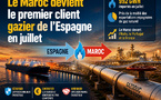 Le Maroc devient le premier client gazier de l’Espagne en juillet