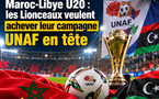 Maroc-Libye U20 : les Lionceaux veulent achever leur campagne UNAF en tête