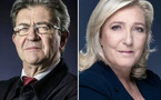 Présidentielle française : Le Pen en tête, Mélenchon en embuscade