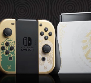 Nintendo dévoile une Switch aux couleurs du nouveau jeu Zelda