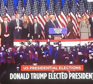 Trump élected président