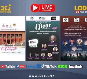 ​Trois jours, trois événements, trois causes.. une mobilisation engagée : L’ODJ Media au cœur de l’actualité natioane en live streaming