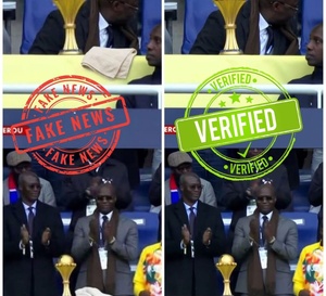 L'équipe nationale du Sénégal n'aurait pas posé de serviette pendant la célébration