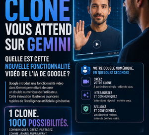 Votre clone vous attend sur Gemini 