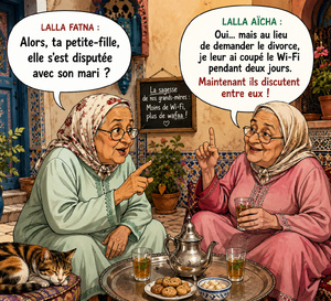 Le meilleur conseiller conjugal ? Une coupure de Wi-Fi !