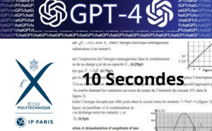 GPT-4 : 10 secondes pour résoudre le probléme de physique de l'école polytechnique paris