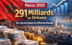 Recettes fiscales :  un record  de 291 milliards de dirhams en 2025