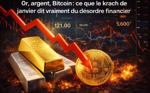 ​Or, argent, bitcoin : ce que le krach de janvier dit vraiment du désordre financier mondial