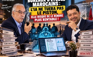 Bureaux d’études marocains : l’IA ne tuera pas le piston, elle risque de le rendre plus rentable !