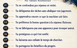 Les dix nouveaux commandements à l’ère de l’intelligence artificielle