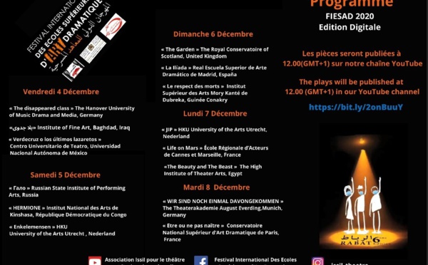 Lancement du FIESAD 2020 Edition Digitale