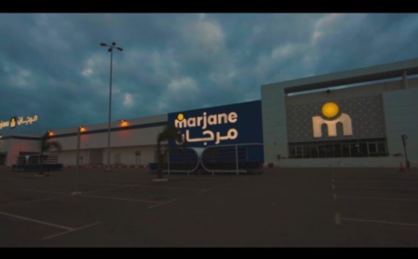 INCENDIE À MARJANE HAY RIAD DE RABAT