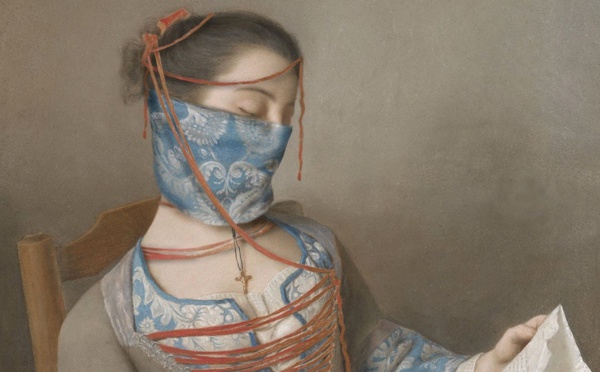 Les grands portraits de l’histoire de l’art portent un masque, sur Instagram