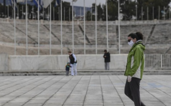 La Grèce en confinement partiel