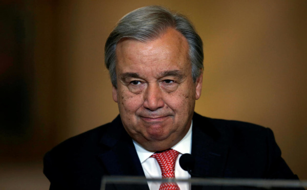 Antonio Guterres candidat à un second mandat à la tête de l'ONU