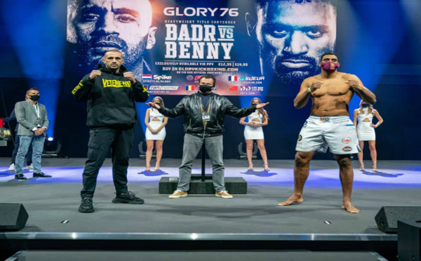  Badr Hari veut combattre à nouveau contre le roumain Benjamin Adegbuyi.