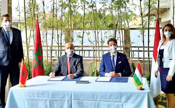 Nouveau consulat honoraire de  Hongrie à Marrakech