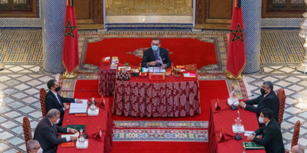 Sa Majesté le Roi Mohammed VI préside un Conseil des ministres