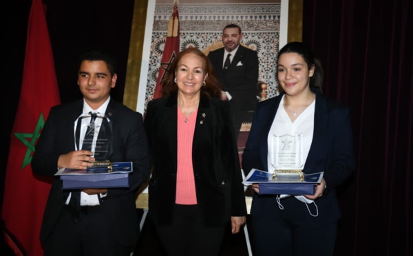 Deux lycéens remportent le concours de l’éloquence organisé par le Lions Club.