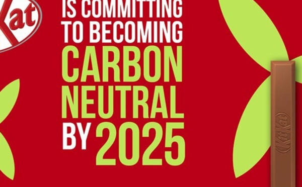 KitKat s'engage à devenir neutre en carbone d’ici 2025