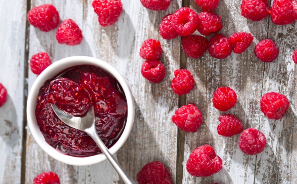 Recette de la confiture de framboises