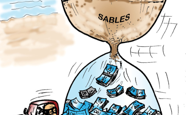 Des plages disparaissent à cause du business des voleurs de sable…!