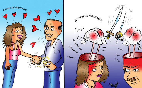 L'été est sans conteste la saison des mariages…!