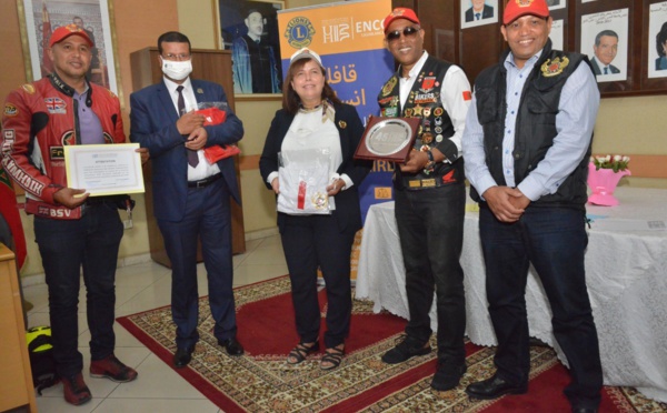 Caravane humanitaire des LIONS Club de l'ENCG Casablanca