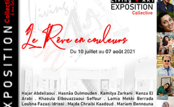 Living 4 Art organise l'exposition " le rêve en couleurs"