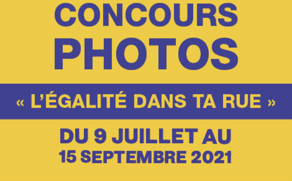 Concours photos : « L’égalité dans ta rue »