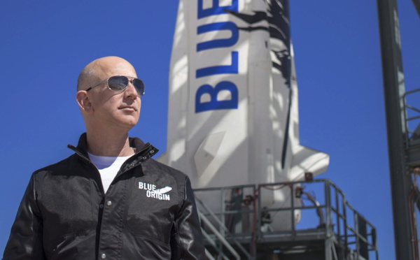 Jeff Bezos s'envolera dans l'espace avec le plus jeune astronaute de l'Histoire