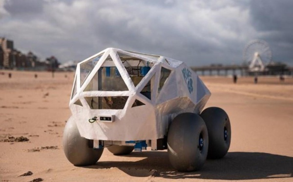 BeachBot, un robot pour nettoyer les plages