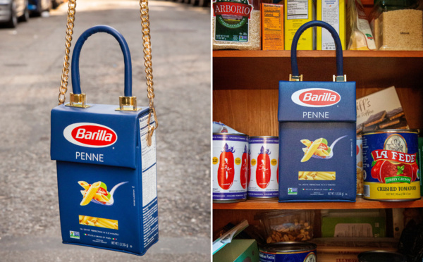 Mode : la boîte de Barilla est devenue un accessoire