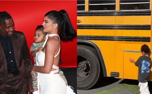 Travis Scott achète un bus scolaire à sa fille de 3 ans, Stormi