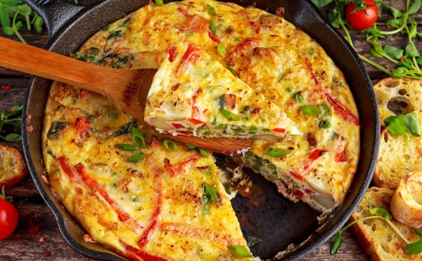 La frittata aux légumes