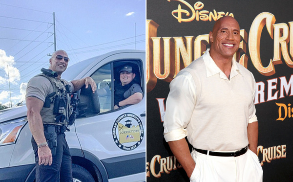 Un policier devient viral pour sa ressemblance avec Dwayne Johnson