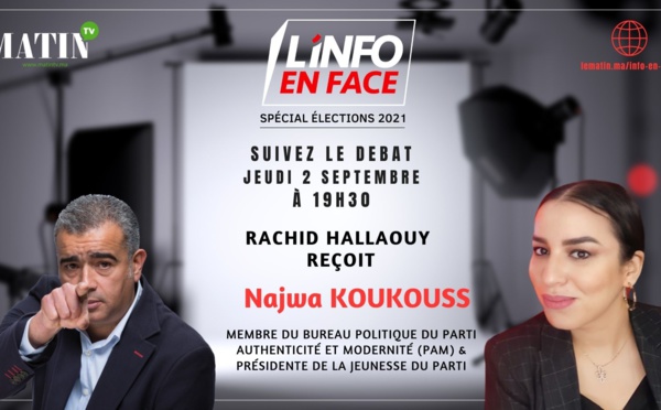 Il faut écouter tout le monde : Najwa Koukouss invitée de L’Info en Face spécial Elections