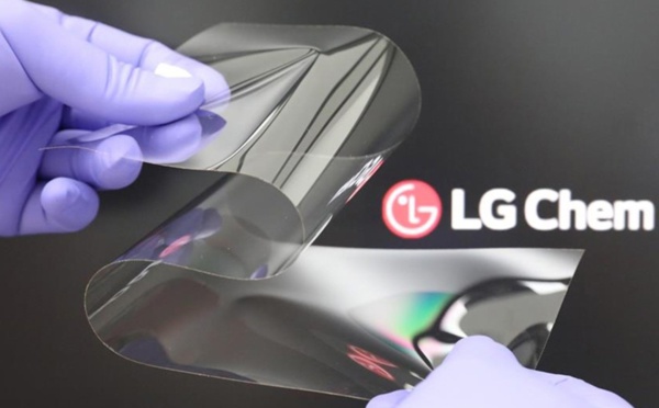LG présente une nouvelle technologie pour écran pliable