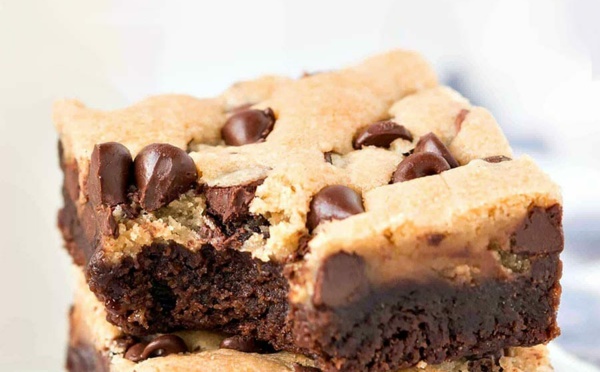 L'incroyable recette des cookies brownies au chocolat