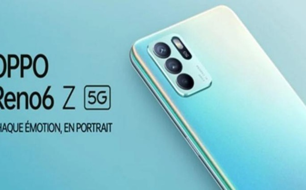 La 5G arrive bientôt chez Oppo avec le nouveau smartphone " Reno6 Z "
