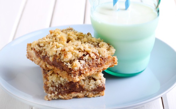 Tarte crumble au chocolat et au caramel