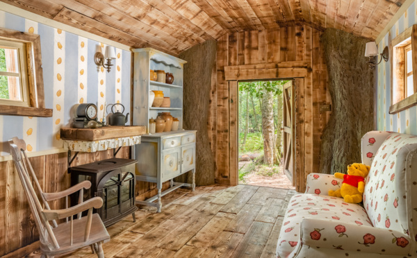 La Cabane de Winnie l'Ourson est disponible pour location sur Airbnb