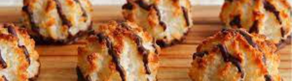 Rochers à la noix de coco et au chocolat