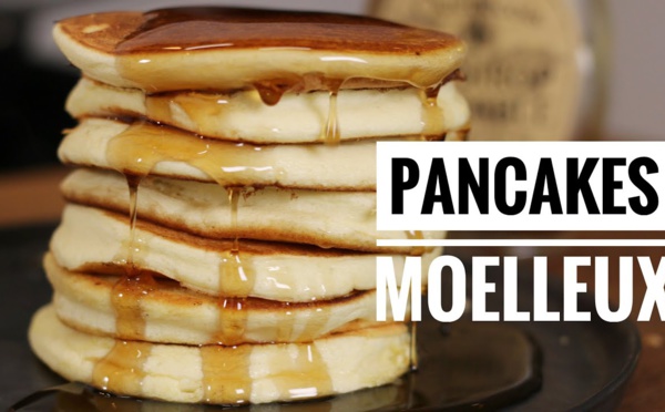 Recette des pancakes américains moelleux et délicieux !
