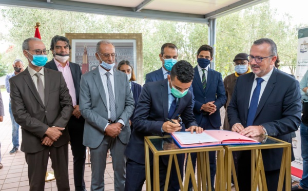 Inauguration de l'école de deuxième chance : Al Yarmouk