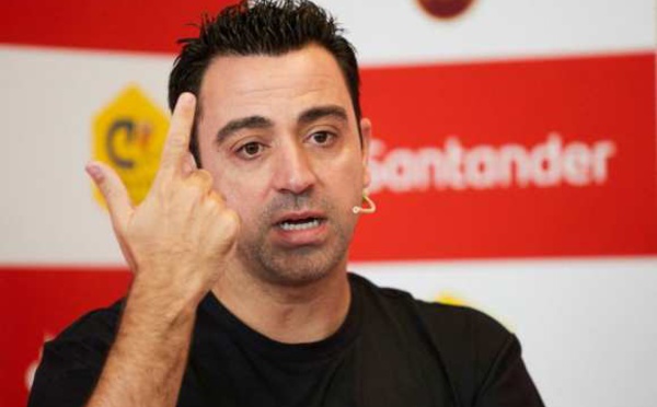 XAVI : «    ENTRAÎNER LE FCB, C’EST MON REVE »